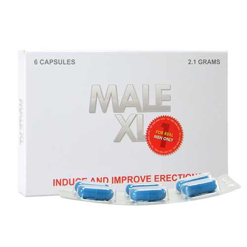Male XL Erection Caps 6 x